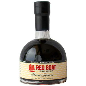 Red Boat Fish Sauce, Hardwood Smoked / Premium 50 N fish sauce sustainably made with just two ingredients in Vietnam / Higher Protein For Exceptional Flavor and Aged in Bourbon Barrels / Gluten and sugar free, no pre