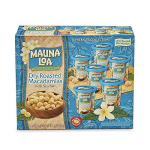 �}�E�i���A �h���C���[�X�g�}�J�_�~�A�i�b�c �C������ 4.5�I���X 6�p�b�N KC Commerce Mauna Loa Dry Roasted Macadamia Nut With Sea Salt 4.5 Ounce Pack of 6