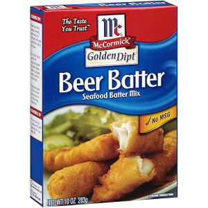 Golden Dipt Mix Batter Beer Seafood Mix 10 Oz Pack of 3 McCormick Golden Dipt Mix Batter Beer Seafood Mix 10 Oz Pack of 3