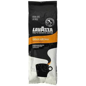 Lavazza 7509 Gran Aroma Ground Coffee, Medium Roast, 12 oz Bag