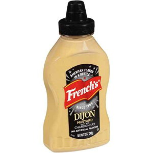 French's Dijon �}�X�^�[�h �X�N�C�[�Y �{�g���A12 �I���X�A�V�����h�l �}�X�^�[�h French's Dijon Mustard Squeeze Bottle, 12 oz, Chardonnay Mustard