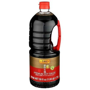Lee Kum Kee Premium Soy Sauce (59 oz - 1 Pack) Umami Flavor / Perfect for Marinades, Stews, Sauce Mixes, Stir-Frying, Drizzling, Dipping, Seasoning & Braising