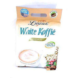 Kopi Luwak White Koffie Premium Less Sugar Coffee 20-ct, 400 Gram (Pack of 2) Luwak Brand Kopi Luwak White Koffie Premium Less Sugar Coffee 20-ct, 400 Gram (Pack of 2)