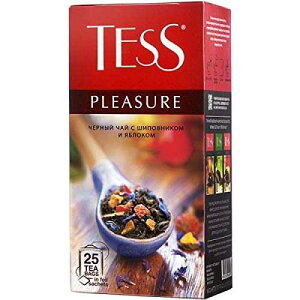 [2 PACK] Black tea TESS wild rose + apple pleasure Beverages Grocery Gourmet Food [25 tea bags in 1 PACK] TESS tea [2 PACK] Black tea TESS wild rose + apple pleasure Beverages Grocery Gourmet Food [25 tea bags