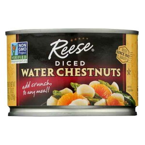 Reese's �E�H�[�^�[�`�F�X�g�i�b�c �_�C�X�J�b�g 8 �I���X (3 �p�b�N) Reese's Water Chestnuts Diced 8 OZ (Pack of 3)