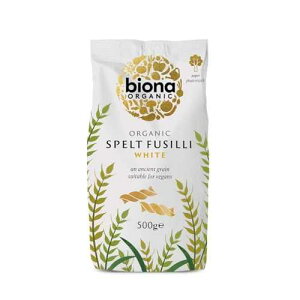 Biona Organic Spelt Fusilli White 500g - Pack of 2