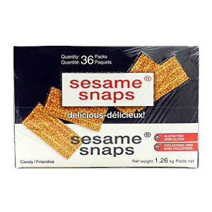 Sesame Snaps - 36 packs x 35 grams (Net weight 1.26 Kg)