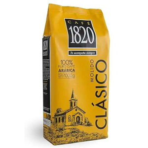 Cafe 1820 Classic, Premium Costa Rican Ground Coffee, 100% Arabica, Dark Roast, High Altitude Blend with Aroma & Fruity Notes, 32 oz Caf 1820 Classic, Premium Costa Rican Ground Coffee, 100% Arabica, Dark Roast