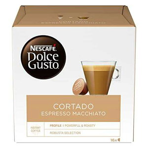 Coffee Capsule / Nescafe / Dolce Gusto Cortado Espresso Macchiato Koffie Capsules / Total Weight 3.53ounce Nescafe Coffee Capsule / Nescaf / Dolce Gusto Cortado Espresso Macchiato Koffie Capsules / Total Weight 3.53ounce
