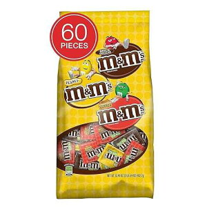 M&M's �`���R���[�g �t�@���T�C�Y �L�����f�B �o���G�e�B �o�b�O 32.09 �I���X 60 �� SN51793 M&M's SN51793 Chocolate Fun Size Candy Variety Bag 32.09 oz 60 Piece