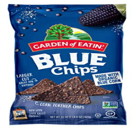 ガーデン オブ イーティン ブルー コーン トルティーヤ チップス、22 オンス (10個入り) (パッケージは異なる場合があります) Garden of Eatin' Blue Corn Tortilla Chips, 22 oz. (Pack of 10) (Pack May Vary)