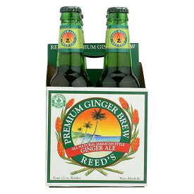 Reeds Reed's, Premium Ginger Brew, 12 oz (Pack of 4)