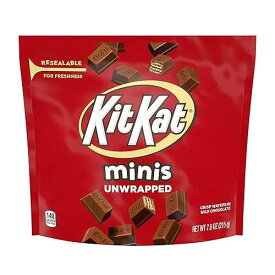 キットカット チョコレートキャンディミニ、8オンスバッグ KIT KAT Chocolate Candy Minis, 8 Ounce Bag