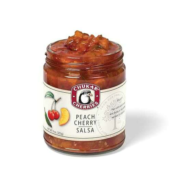 ピーチチェリーサルサ Chukar Cherries Peach Cherry Salsa (Pack of 1)