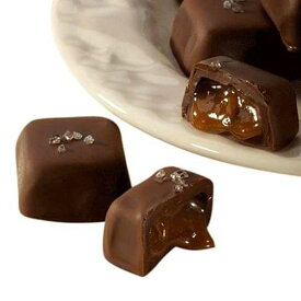 フィラデルフィア キャンディーズ バニラ シーソルト キャラメル、ダークチョコレート 正味重量 1 ポンド Philadelphia Candies Vanilla Sea Salt Caramels, Dark Chocolate Net Wt 1 lb