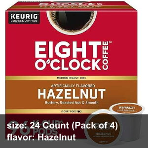 Eight O'Clock Coffee �I���W�i���A�V���O���T�[�u �L���[���O K �J�b�v �|�b�h�A�~�f�B�A�� ���[�X�g �R�[�q�[ �|�b�h�A72 �� Eight O'Clock Coffee The Original, Single-Serve Keurig K-Cup Pods, Medium Roast Coffee Pods, 7