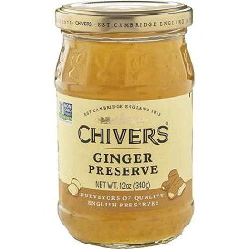 チバーズ UK ジンジャー プリザーブ 340g (12オンス) Chivers UK Ginger Preserve 340g (12oz)