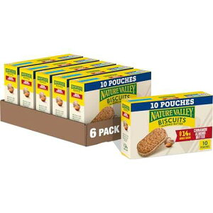 Nature Valley Biscuit Sandwiches, Coconut Butter, Snacks, 5 ct, 6.75 OZ