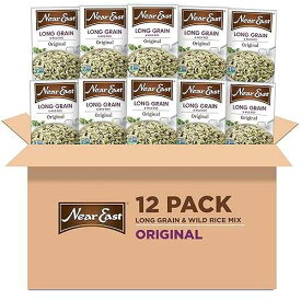 ニアイースト ライス ピラフ ミックス、オリジナル & ワイルド ライス、6オンス ボックス (12 パック) Near East Rice Pilaf Mix, Original & Wild Rice, 6oz Boxes (12 Pack)