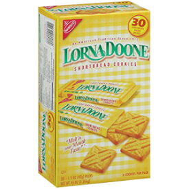 ローナ ドゥーン 1912 年以来のアメリカン トラディション ショートブレッド クッキー 各 1.50 オンスの個別パッケージ 60 個 Sms-20 Lorna Doone American Tradition Since 1912 Shortbread Cookies 60 Individual Packages of 1.50 Oz Each Sm