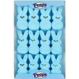 Peeps マシュマロ キャンディ バニーズ - ブルー Peeps Marshmallow Candy Bunnies - Blue