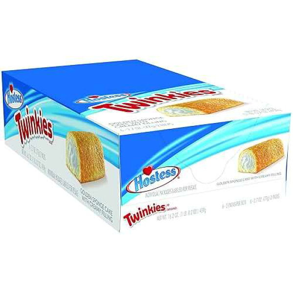Hostess Twinkies、オリジナル、2.7 オンス、6 カウント Hostess Twinkies, Original, 2.7 Ounce, 6 Count