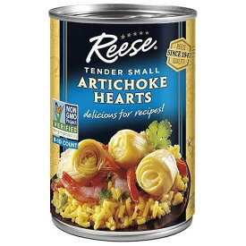 リース アーティチョーク ハート、S サイズ、14 オンス缶 (12 個パック) Reese Artichoke Hearts, Small Size, 14-Ounce Cans (Pack of 12)