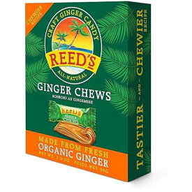 Reed's, ジンジャーキャンディーチュー、2オンス Reed's Reeds Ginger Brew Ginger Chews, 2 OZ