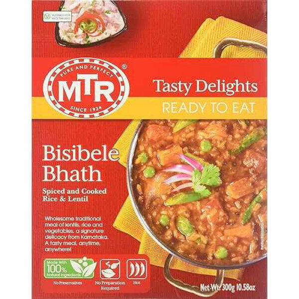 MTR ビシベレ バース、10.5 オンス ボックス MTR Bisibele Bhath, 10.5-ounce Box
