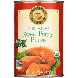 FARMER'S MARKET Farmers Market Foods Potato Swt Puree Org 15 OZ