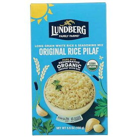 ランドバーグ オーガニック ライスピラフ Lundberg Organic Spanish Rice Pilaf, 5.5 oz (Pack of 6), Gluten-Free, Vegan, 20 Minute Cook Time