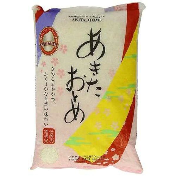 秋田乙女プレミアム短粒白米、非遺伝子組み換え、グルテンフリー - 15ポンド Akita Otome Premium Short Grain White Rice, Non GMO, Gluten Free - 15 Pound