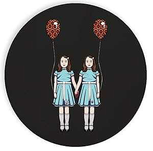 Z~bN Xg[ R[X^[ R[X^[ 4 Zbg - sCȕ|L̑oq z[ffpfB Hat Shark Ceramic Stone Coaster Coasters Set of Four - Creepy Scary Hallway Twins Horror Film Movie Parody