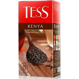 TESS ケニア紅茶 ロシア産 25 ティーバッグ 50g TESS KENYA Black Tea 25 Tea Bags from Russia 50g