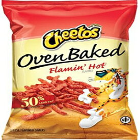 チートス オーブン焼きフラミン ホット 脂肪分控えめ 7 5/8 オンス (3袋) Cheetos Oven Baked Flamin Hot Less Fat 7 5/8 oz. (3 Bags)