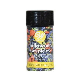ハロウィン スプリンクル - ジャック・オ・ランタン ミックス、2.7 オンス Wilton Halloween Sprinkles - Jack-O'-Lantern Mix, 2.7 oz.