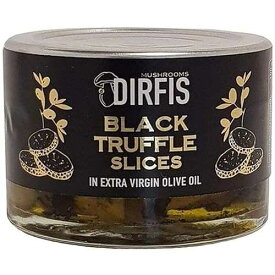 Dirfis BLACK TRUFFLE slices (Carpaccio) from Greece in Extra Virgin Olive Oil 45g
