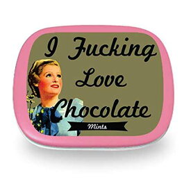 I F*cking Love Chocolate Mints - Funny Valentine s Day Gift - Chocolate Gifts for Friends - Stocking Stuffers for Friends Chocolate Lovers - Chocolate Breath Mints by Gears Out