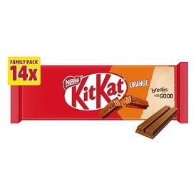 キットカット フィンガーズ オリジナル 14x20g、289g、サクサクしたウエハース ビスケットを 2 本のフィンガーで包み、滑らかなミルク チョコレートで覆ったおいしいチョコレート バー Kit Kat KitKat Fingers Original 14x20g, 289g, A delicious choco
