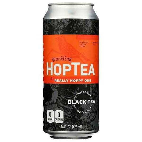 Hoplark HopTea Hoplark Really Hoppy One Sparkling HopTea, 16 Fluid Ounce - 12 per case.