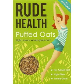 ルード ヘルス パフ オーツ 175g - 2 個パック Rude Health Puffed Oats 175g - Pack of 2