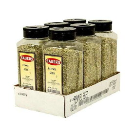 CF Sauer Foods フェンネルシード、14 オンス -- 1 ケースあたり 6 個。 C.F. Sauer Foods Fennel Seed, 14 Ounce -- 6 per case.