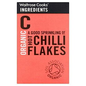 Cooks' Materials オーガニック ホットチリ フレーク - 25g (0.06ポンド) Cooks' Ingredients Organic Hot Chilli Flakes - 25g (0.06lbs)
