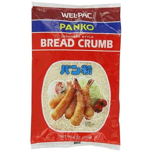 ウェルパック 和風パン粉 6オンス (6個入) Wel-Pac Welpac Japanese Style Panko Bread Crumbs, 6-Ounce (Pack of 6)