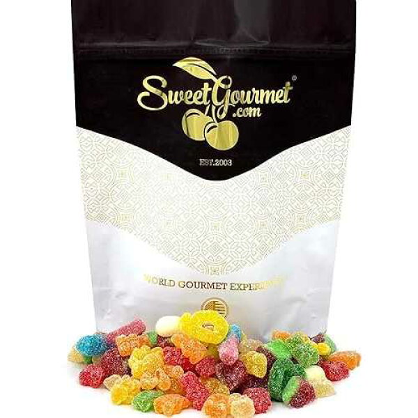 SweetGourmet メガサワーグミミックスキャンディー / 1ポンド SweetGourmet Mega Sour Gummy Mix Candy / 1 Pound