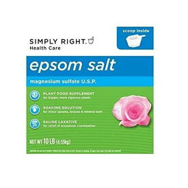 Doaaler(TM) Simply Right Epsom Salt 10 lb - Brand New Item