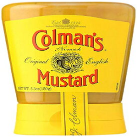 コールマンズスクイージーマスタード、5.3オンス。（2パック） Colman's Squeezy Mustard, 5.3 Oz. (Pack of 2)
