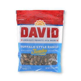 デビッド ジャンボ ヒマワリの種 バッファロー スタイル ランチ 5.25 オンス バッグ (12 個パック) Davids Sunflower Jumbo Buffalo Ranch Seeds David Jumbo Sunflower Seeds Buffalo Style Ranch 5.25 Ounce Bag (Pack of 12)