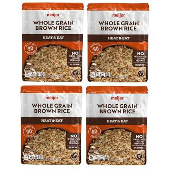 Generic Ready In 90 Second Whole Grain Brown Rice (Pack Of 4 Pouches) 8.8 oz. Each