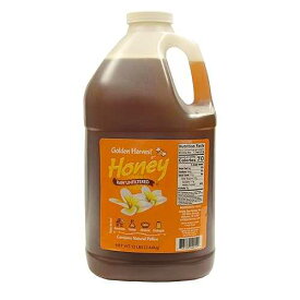 Golden Harvest Honey Unfiltered Raw Extra Light Wildflower Blend 100% Pure Honey Contains Natural Pollen 12 Pounds Sold by North Mountain Supply